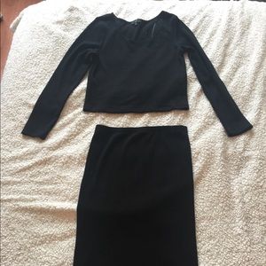 Set of top & skirt